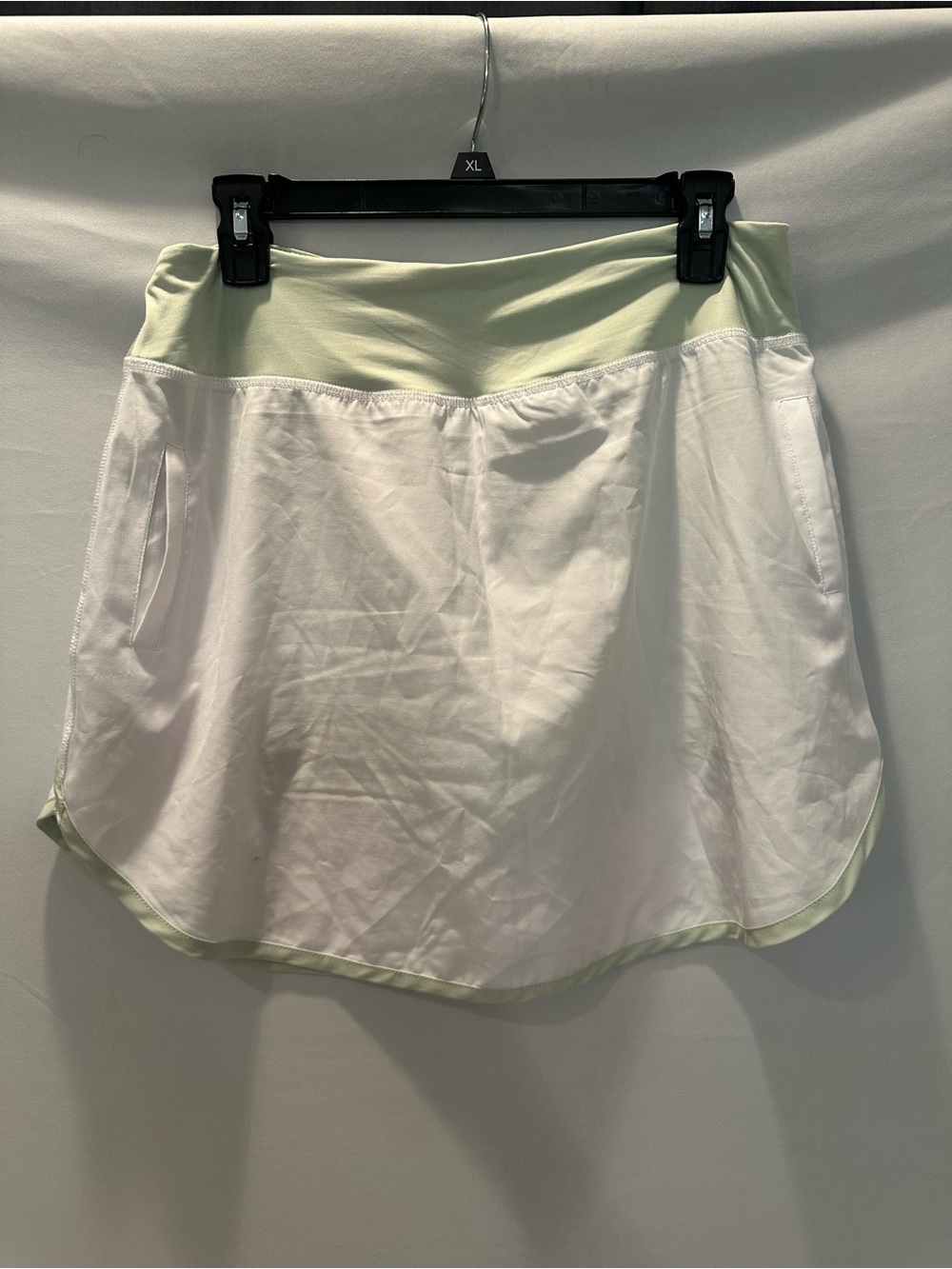 Simply Southern White and Light Green Skort